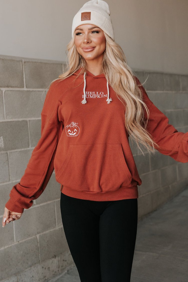 University Hoodie- Hello Pumpkin