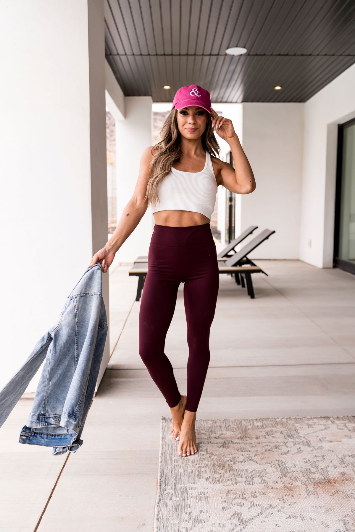 Game Changers Leggings 29" Wine