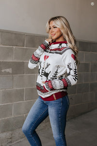 DoubleHood™ Sweatshirt - Winter Wonderland