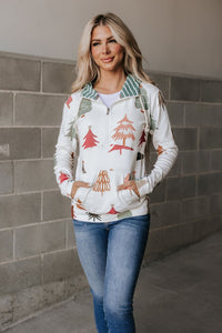 HalfZip Sweatshirt - Happy Holidays