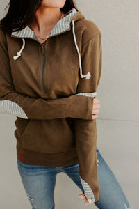 HalfZip Sweatshirt- Love Lines