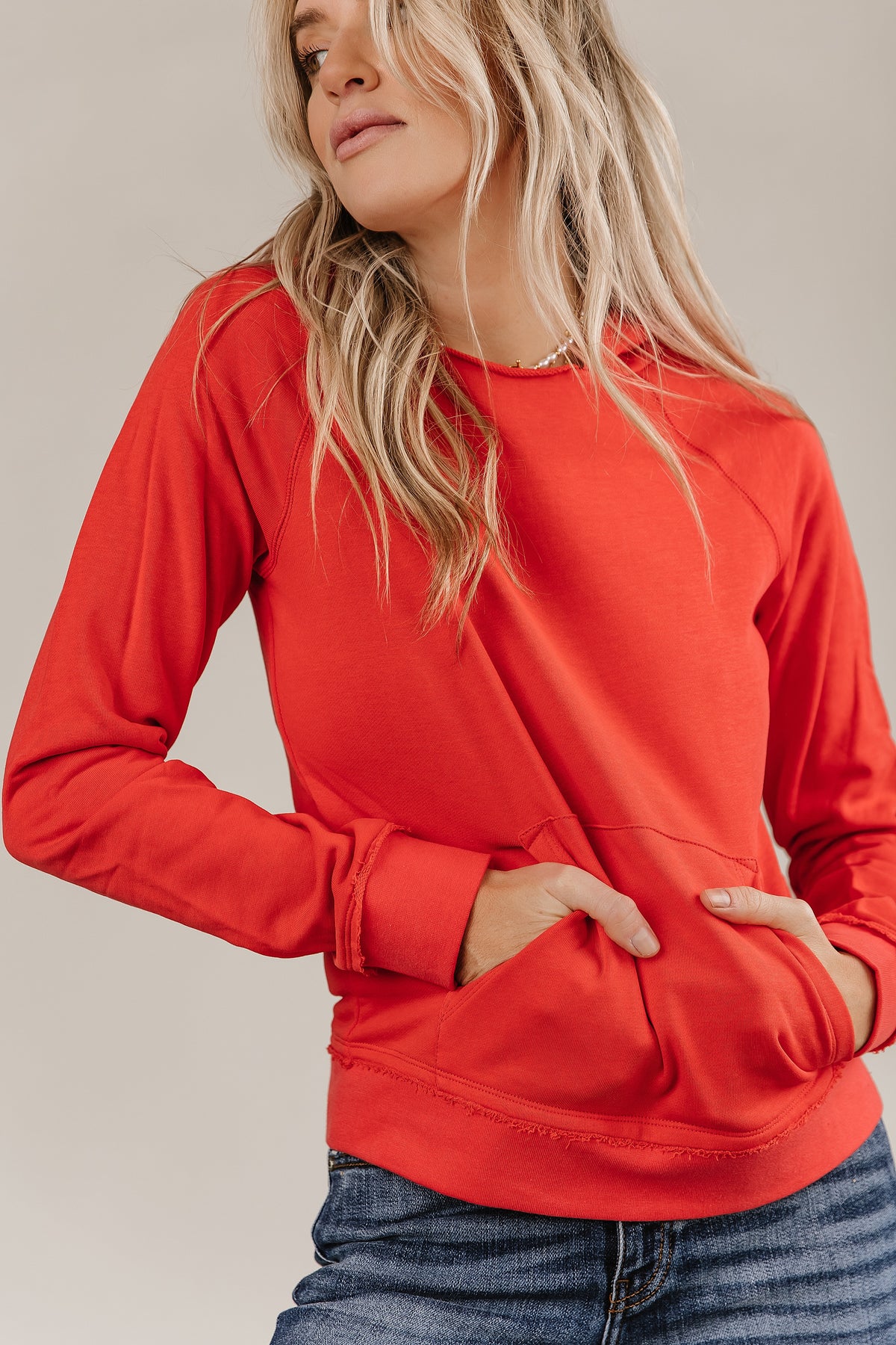 Elevated Sweatshirt Edge - Goddess Glow