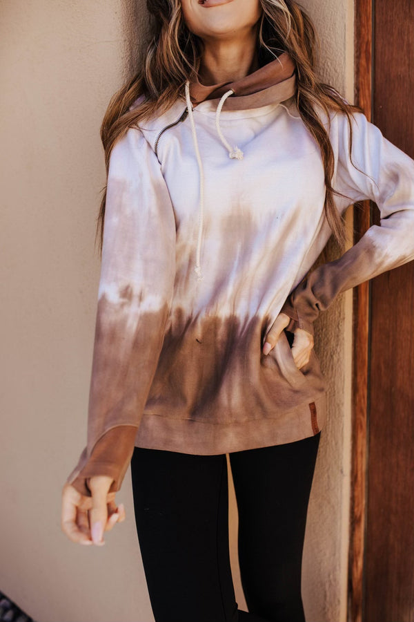 DoubleHood™ Sweatshirt - To Dye For Mocha