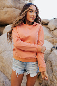 Elevated Sweatshirt Edge - Freedom Of Peach