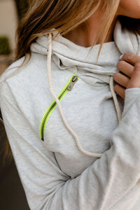 Basic DoubleHood™ Sweatshirt - Hint of Lime