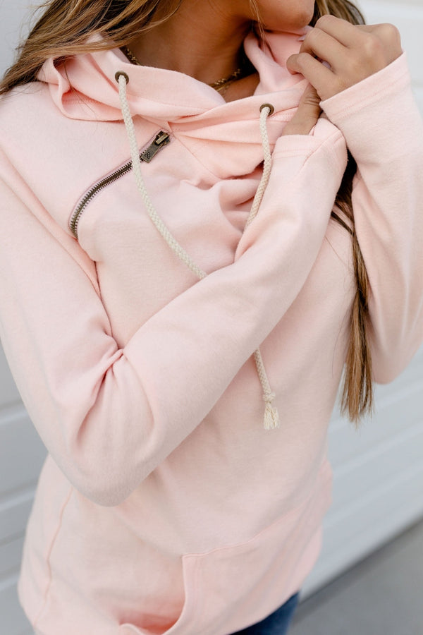 Basic DoubleHood™ Sweatshirt - Rose Quartz