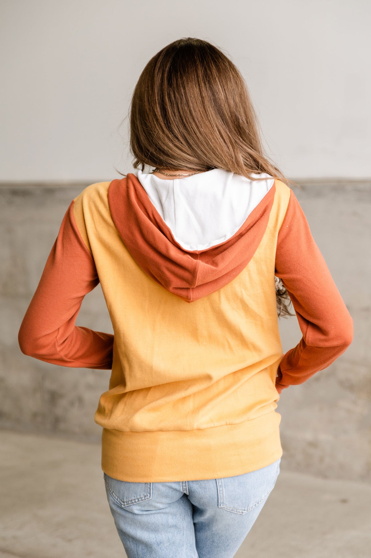 HalfZip Sweatshirt - Sunny Orange