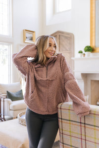 Fluffy Pullover- Mauve