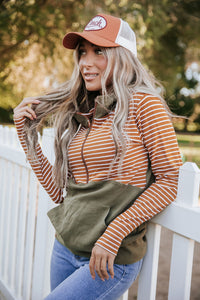 HalfZip Sweatshirt - Harvest Spice