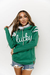 DoubleHood™ Sweatshirt - Happy Go Lucky