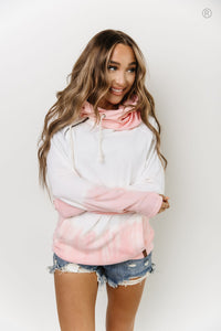 DoubleHood™ Sweatshirt - To Dye For Pink