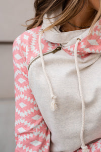 DoubleHood™ Sweatshirt - Riotously Pink