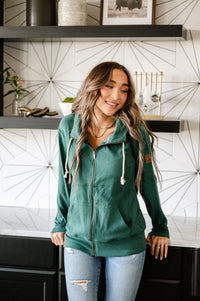 FullZip Sweatshirt - Forest Green