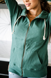 FullZip Sweatshirt - Forest Green